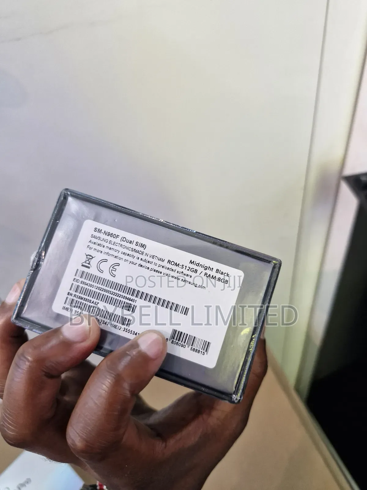 New Samsung Galaxy Note 9 512 GB Black