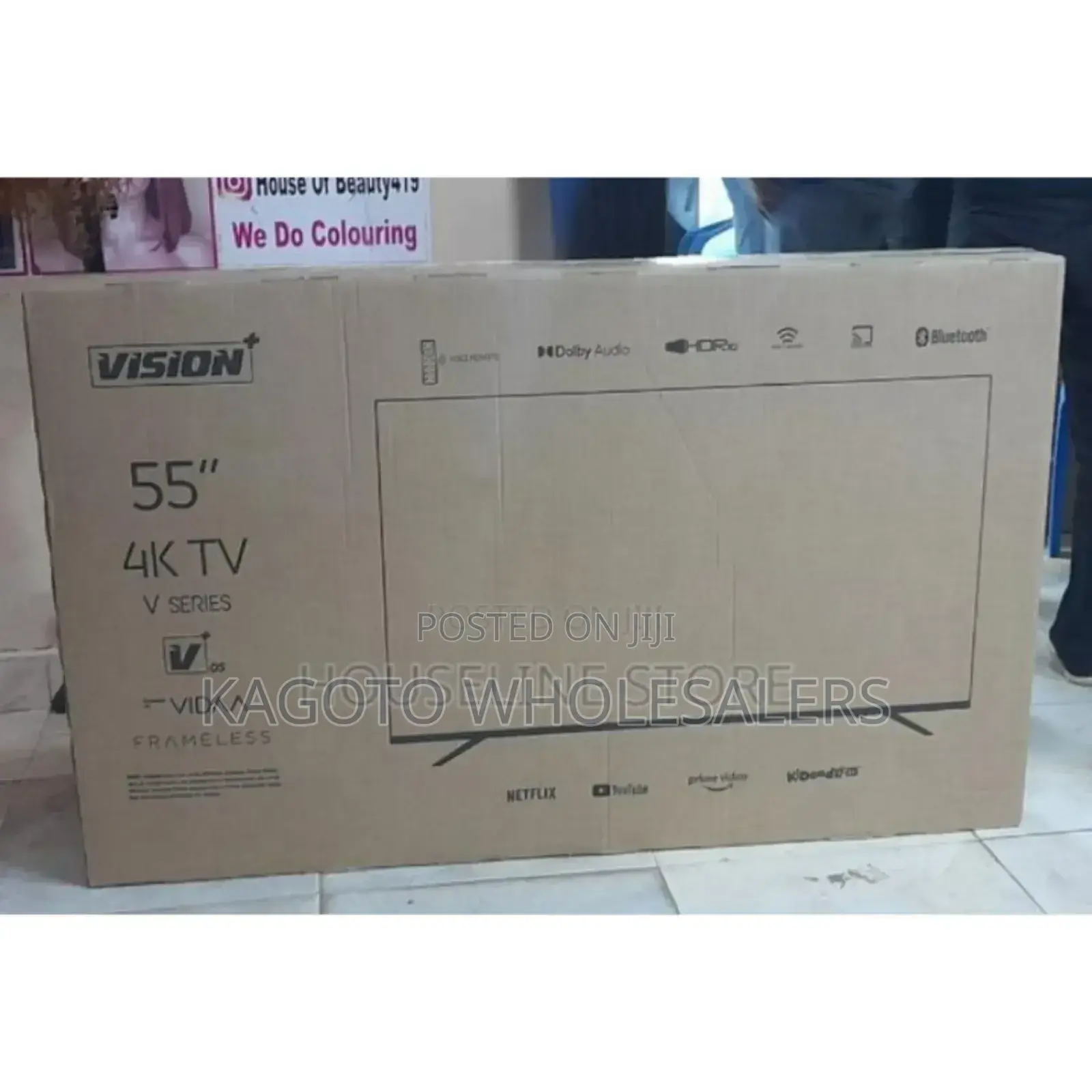 With Bluetooth, Vision 55" 55" Inches Smart Tv