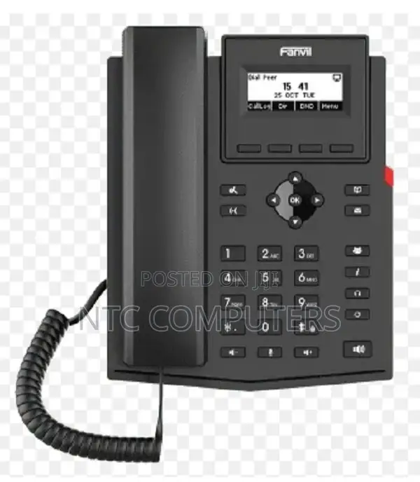 Fanvil H6w Hotel Ip Phone With Wi-Fi - Black