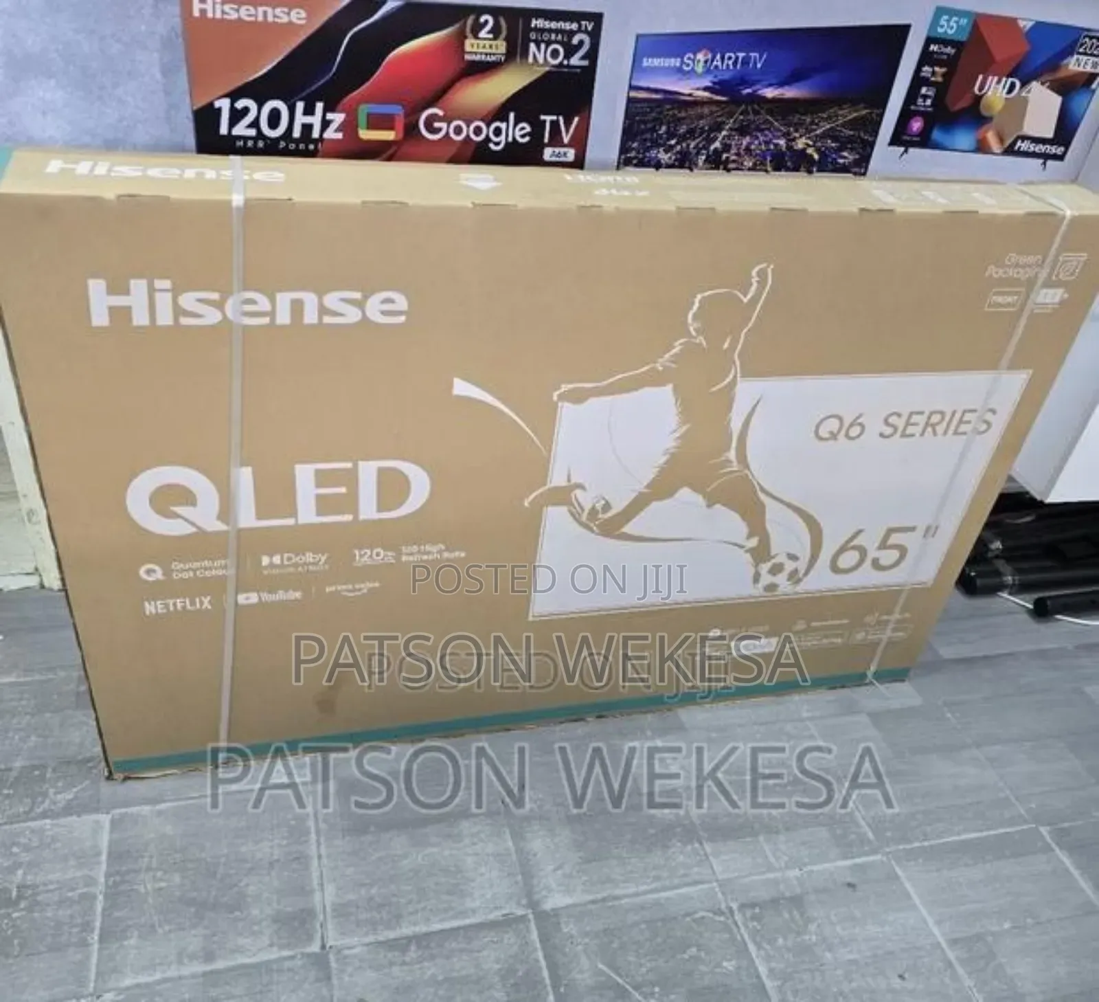 Hisense 65 Inch Qled Uhd Smart 65q6n Tv