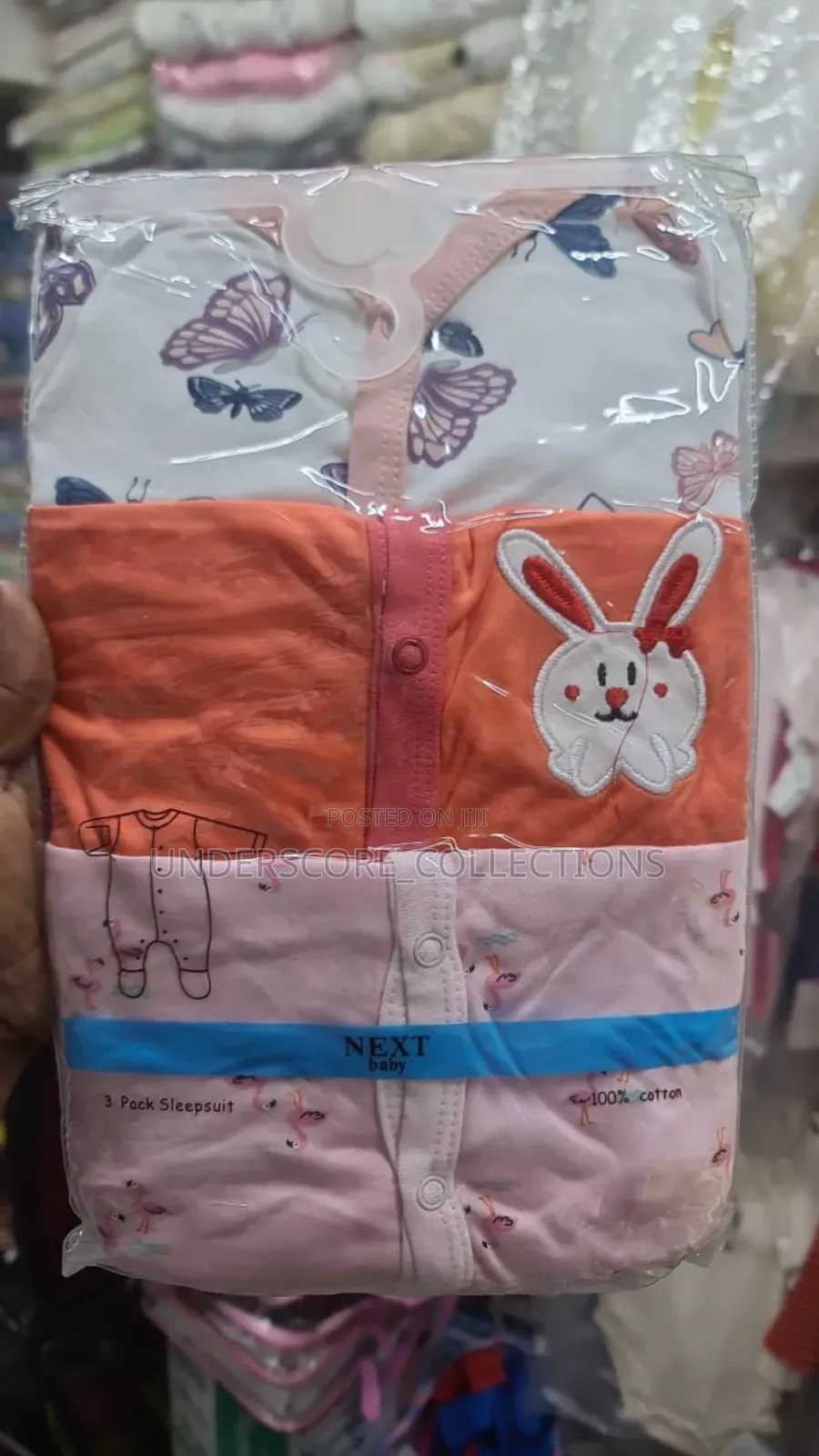 A Set of 3 Baby Rompers