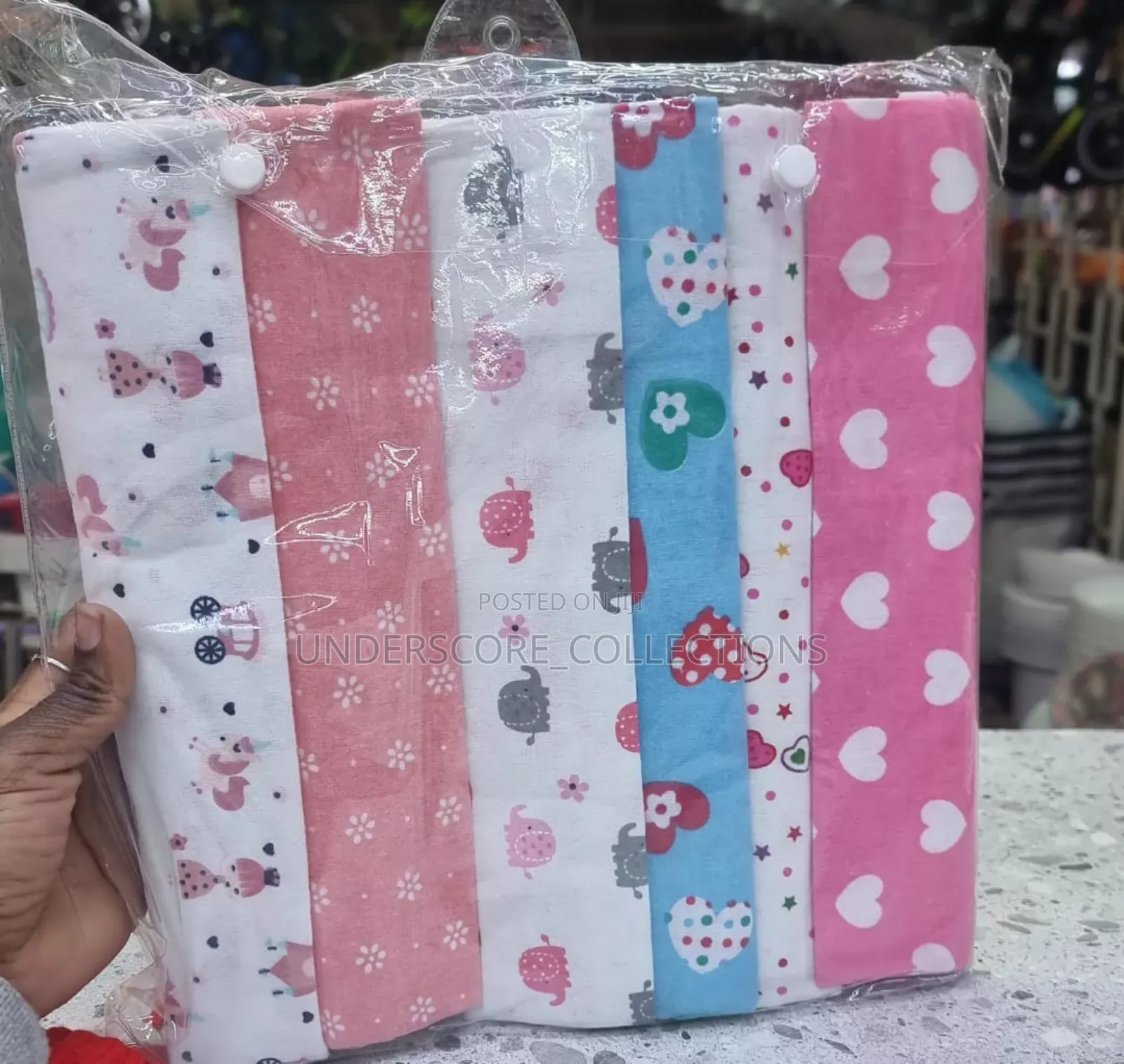 6 Piece Receiving Blankets