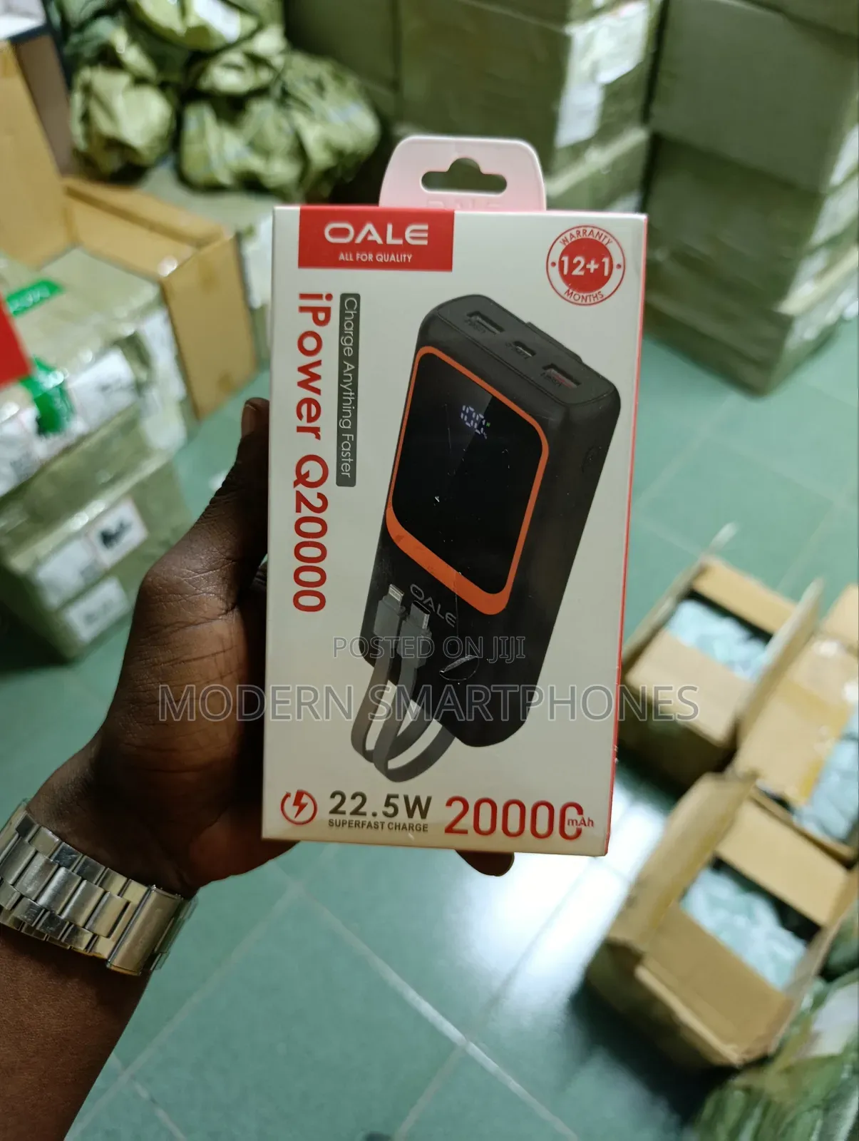 Oale 20000mah 22.5w Portable Powerbank