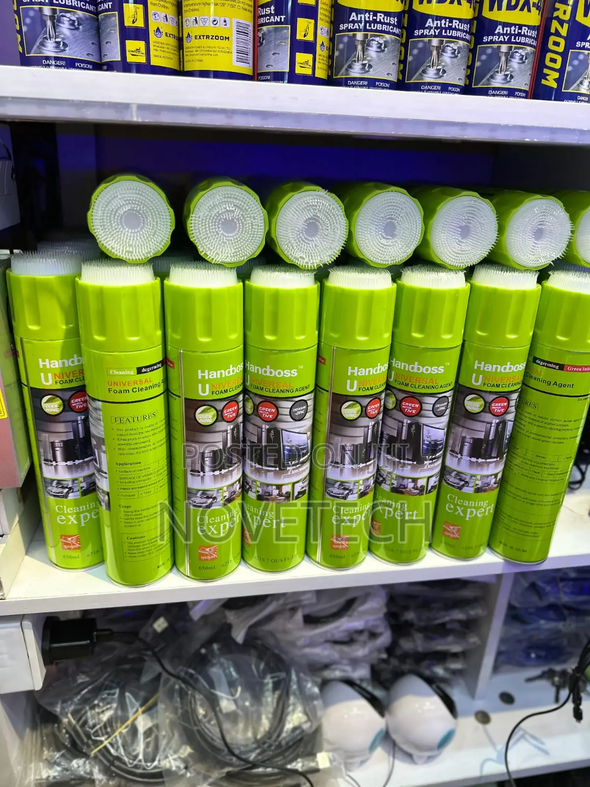 Universal Foam Cleaner for Computers and Screens , Clothes