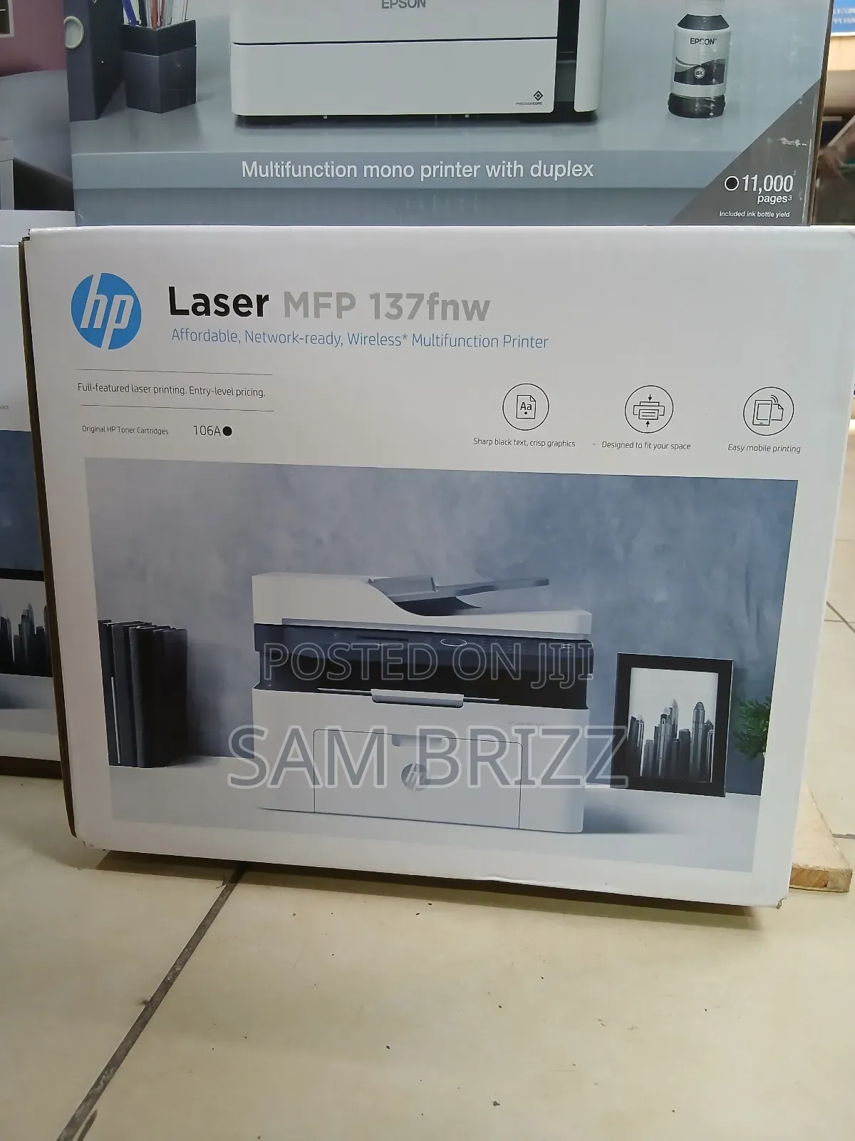 Hp Laser MFP 137fnw