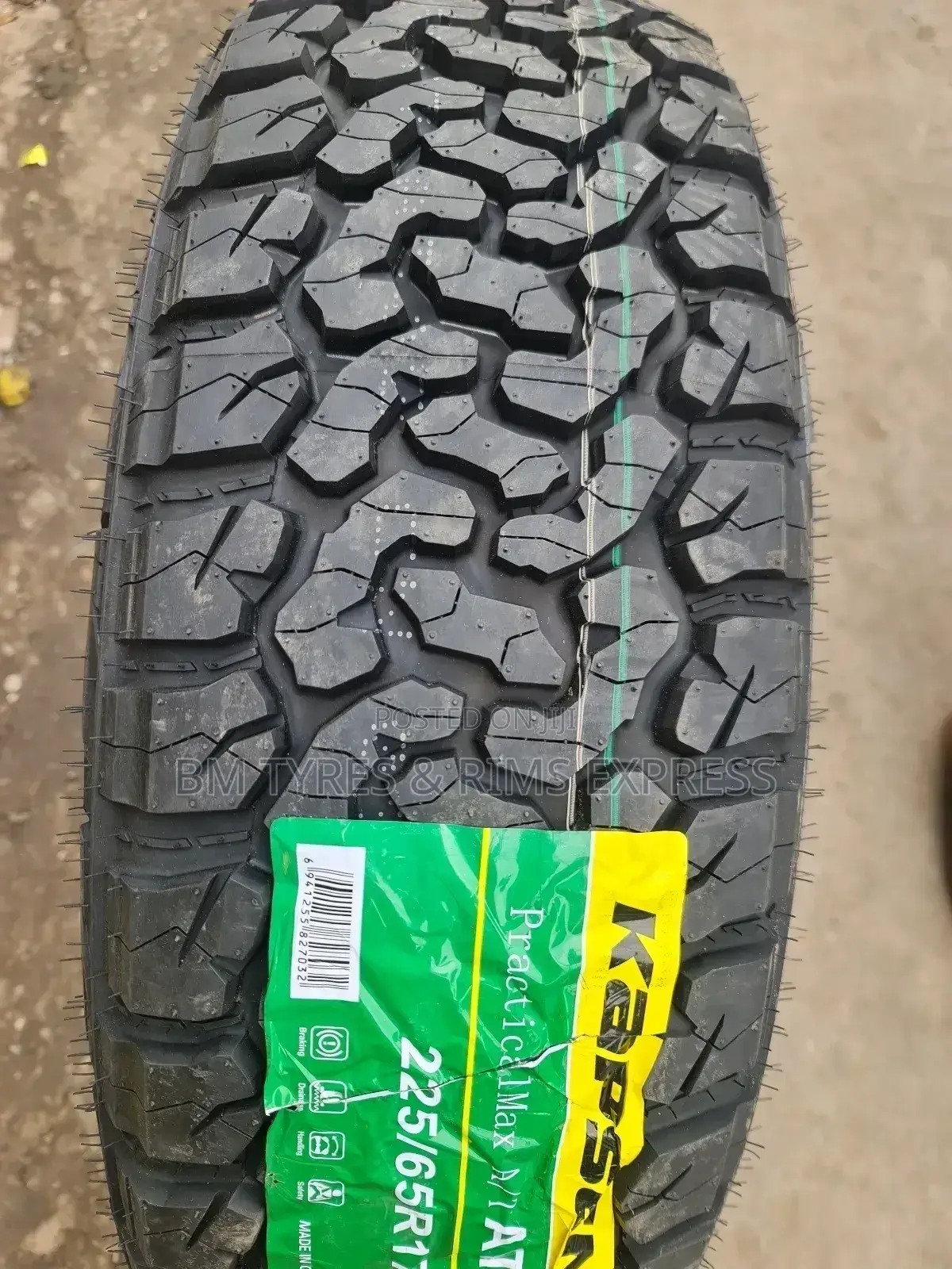 225 /65 R17 Kapsen Tyres (All Terrrain)