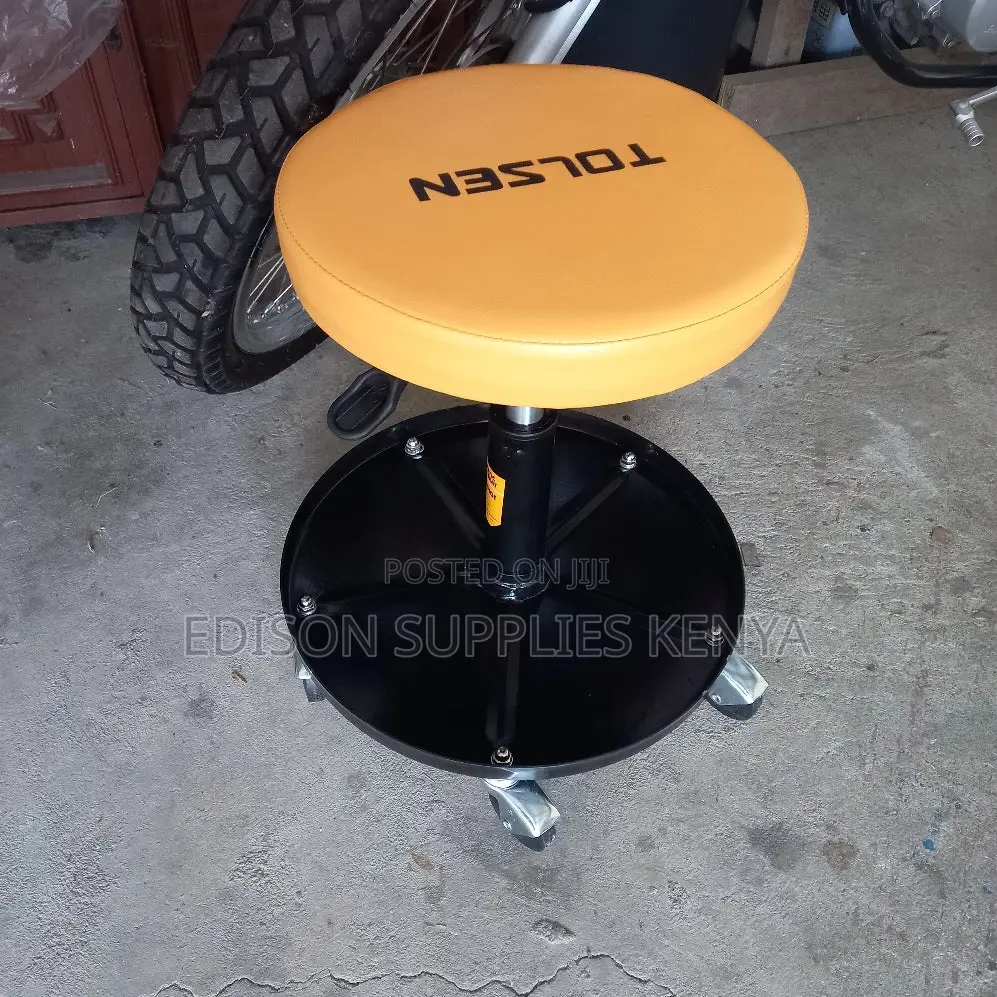 Swivel Roller Creeper Stool Tools Chair Tolsen Pneumatic Roller Seat