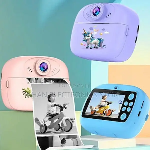 Children Digital Camera Instant Print for Kids Thermal Print