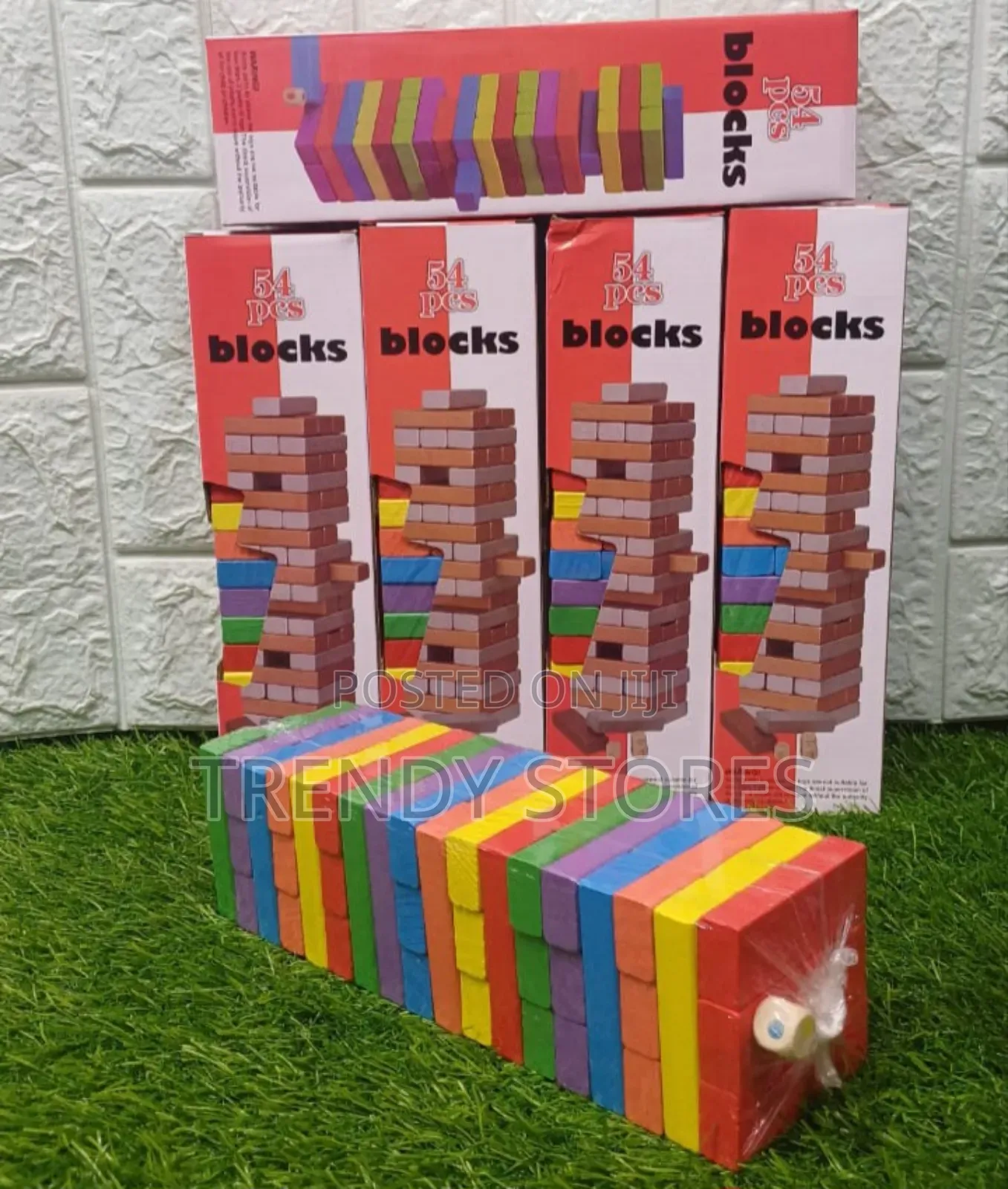Coloured Jenga