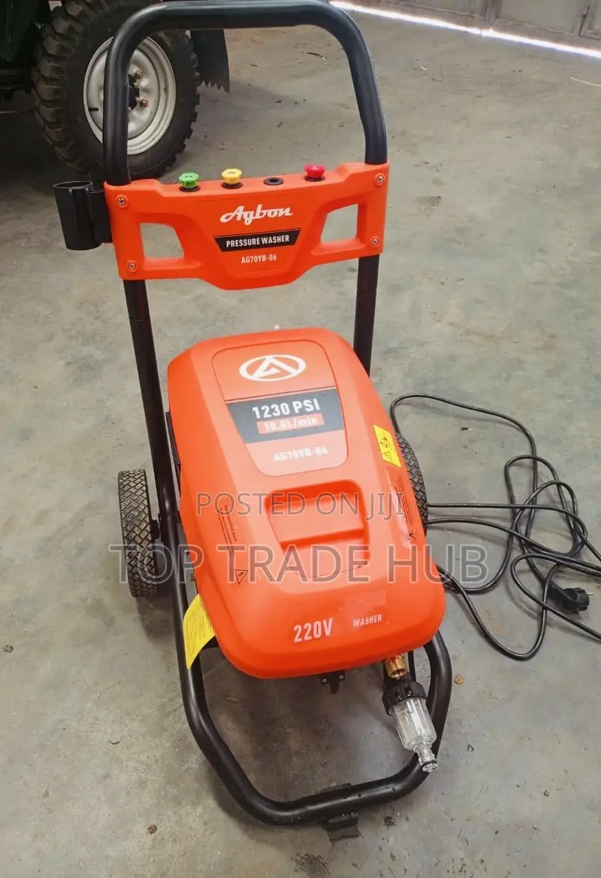 Agbon High Pressure Car Washer 1230 Psi 10l/Min