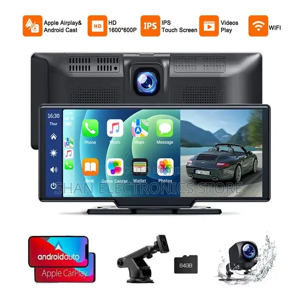 1080p 10.26" Ips Screen Front and Rear Dual-Recording Camera