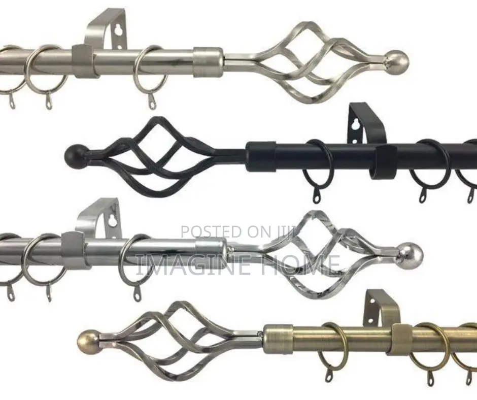 Functional and Fashionable Curtain Rods