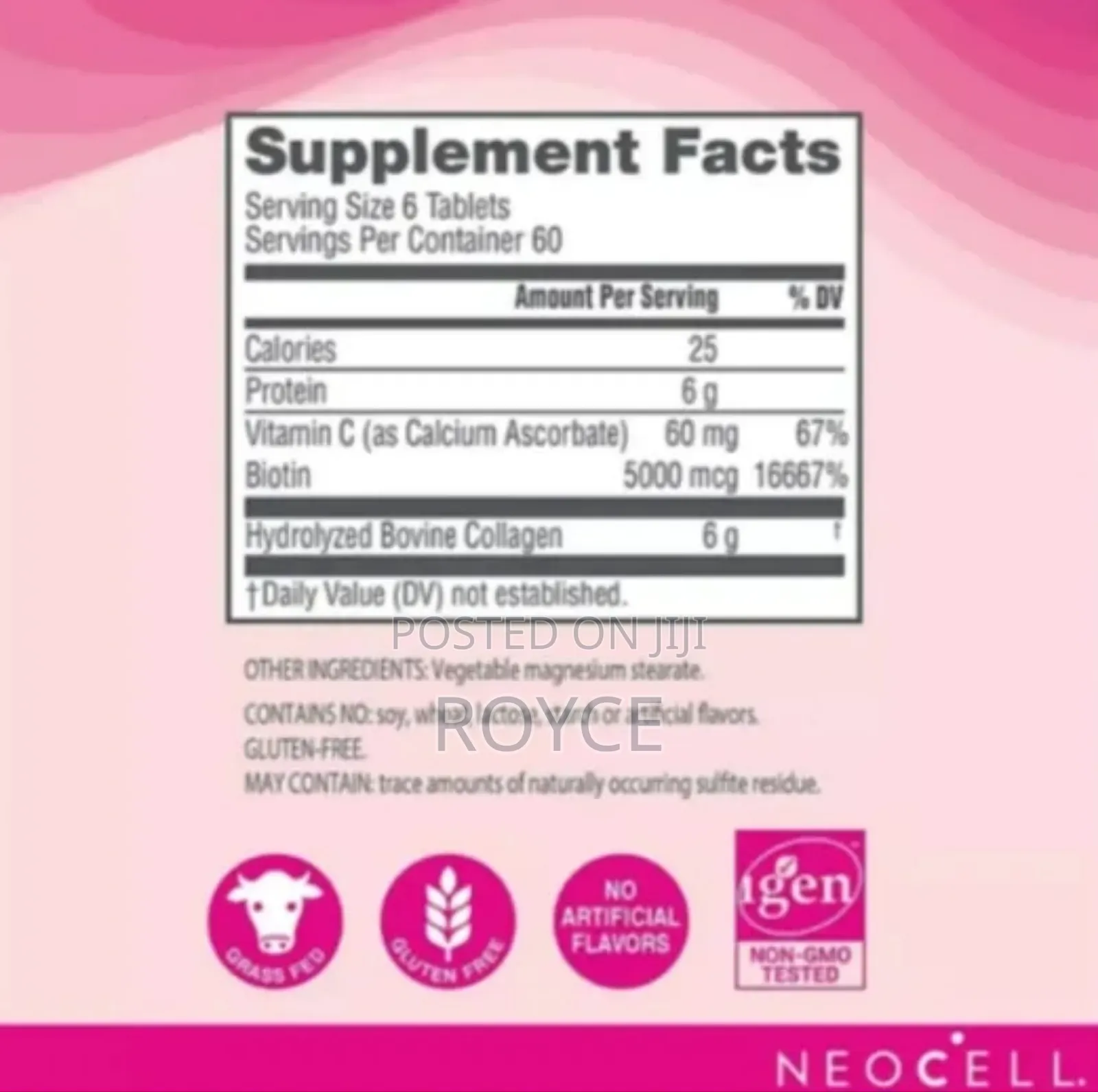 Super Collagen + Vitamin C Biotin