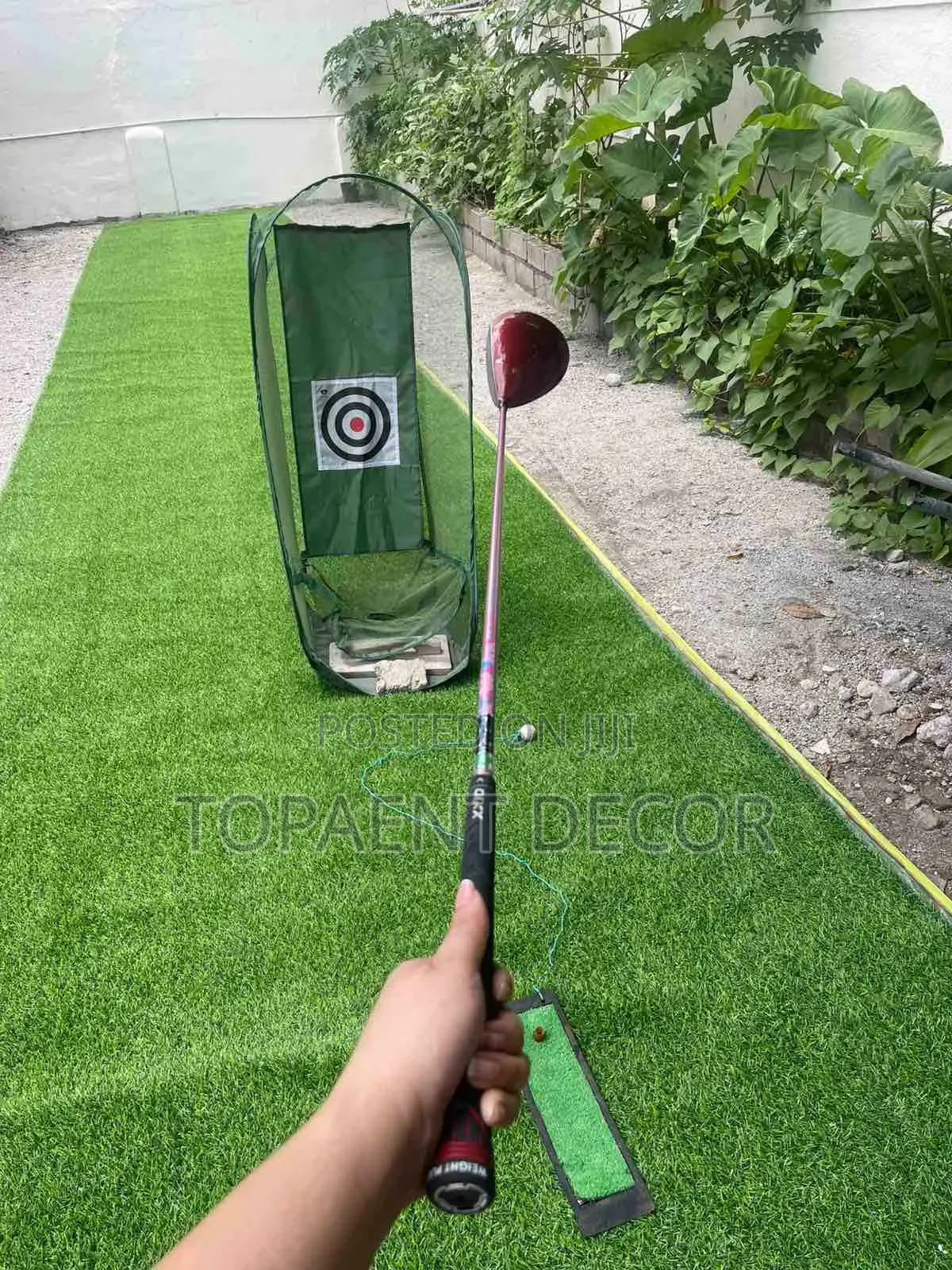 Non Tear Functional Green Artificial Grass Carpet