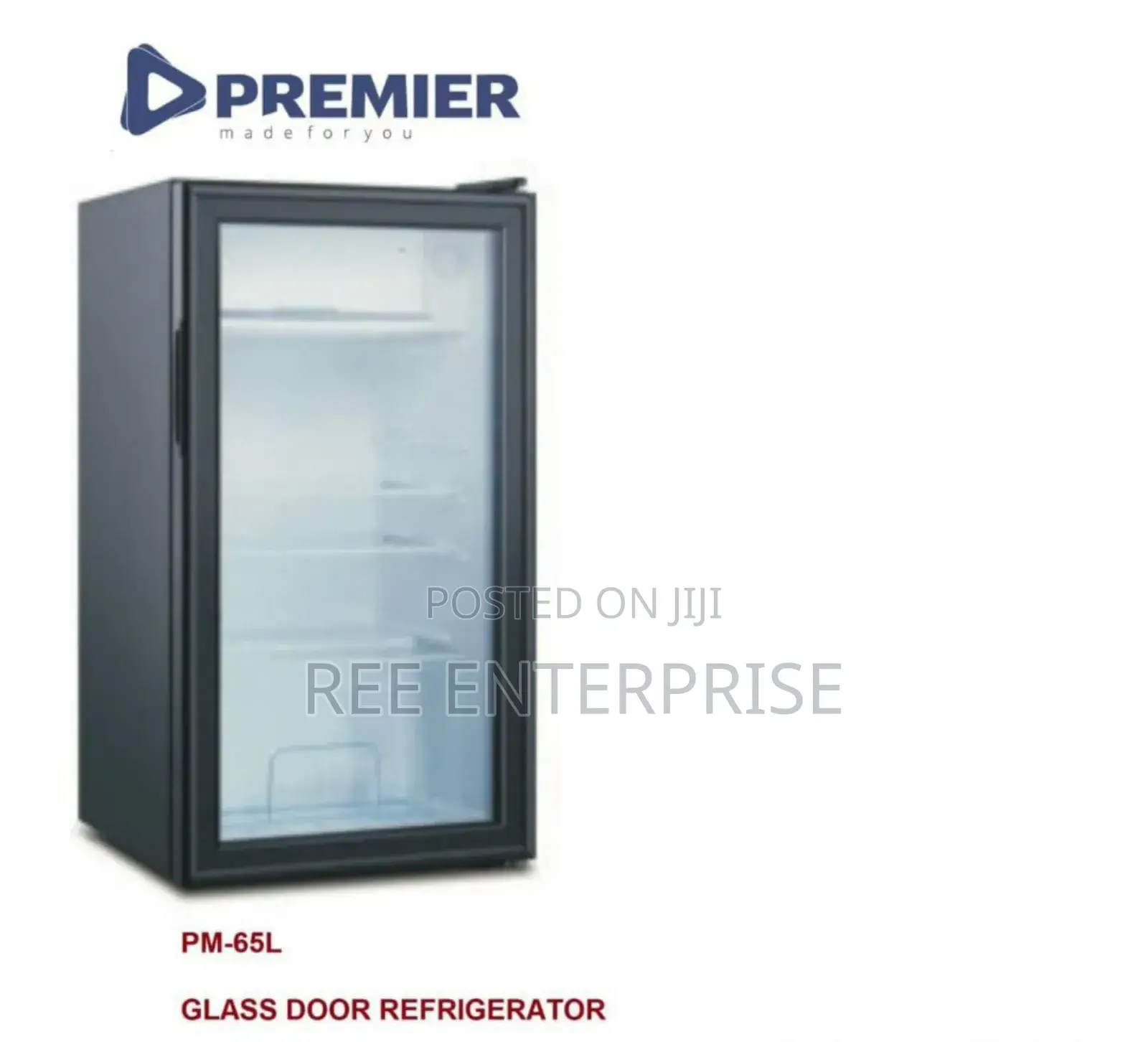 65 Litres Glass Door Premier Refrigerator