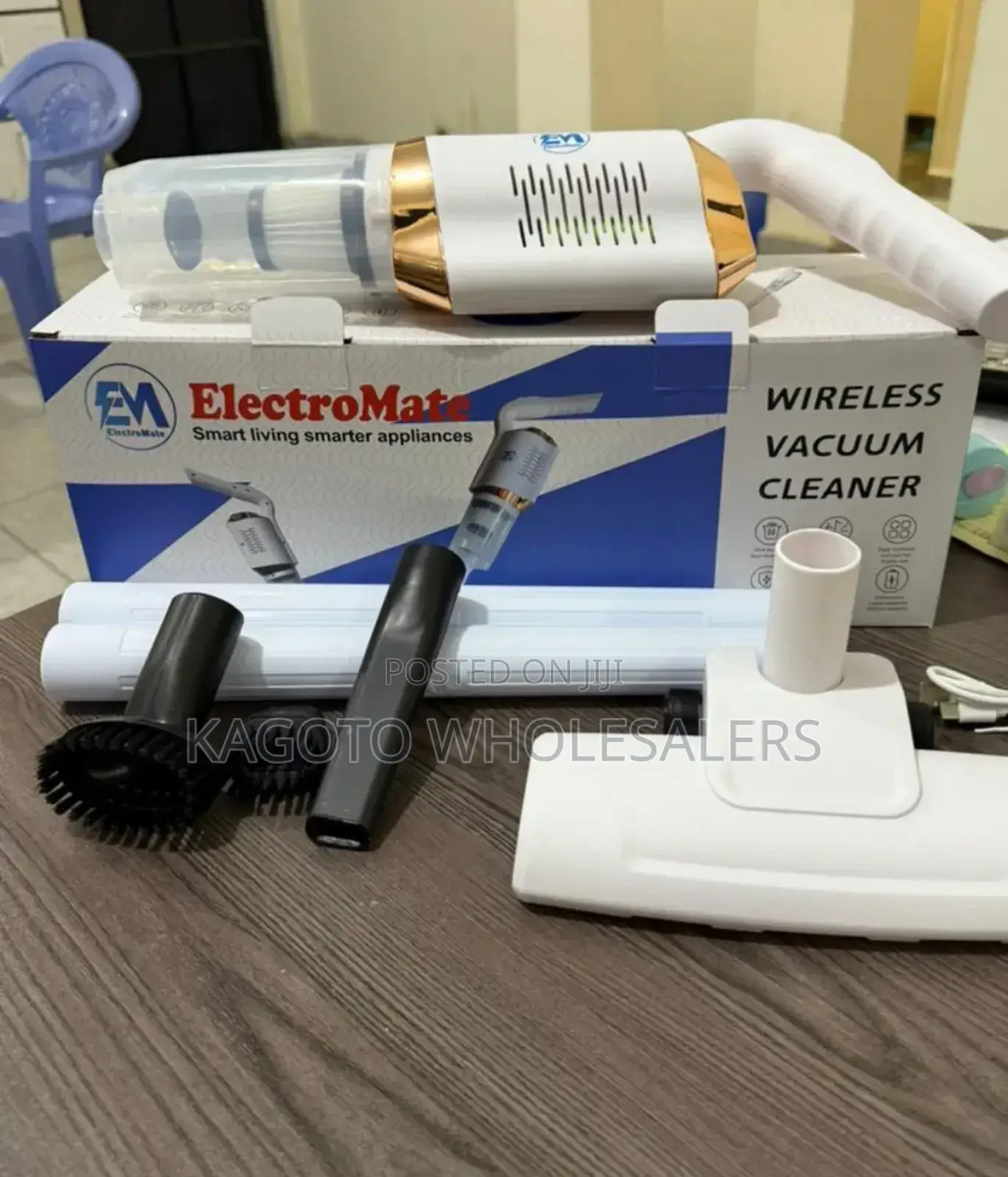 Electromate Wireless Vacuum Cleaner (1yrwarranty) Ev