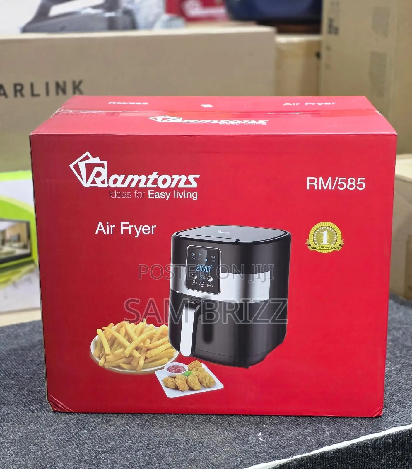 Ramtons Air Fryer Rm/585