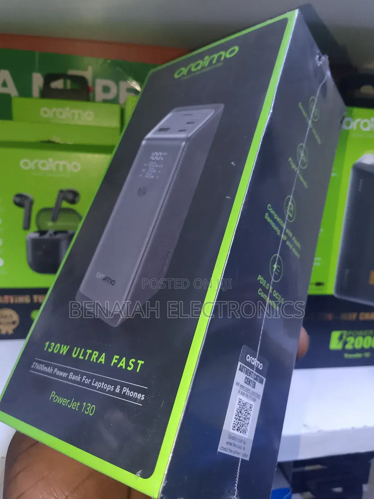 Laptop Powerbank 27600 Watts,130 V, Reliable Portable
