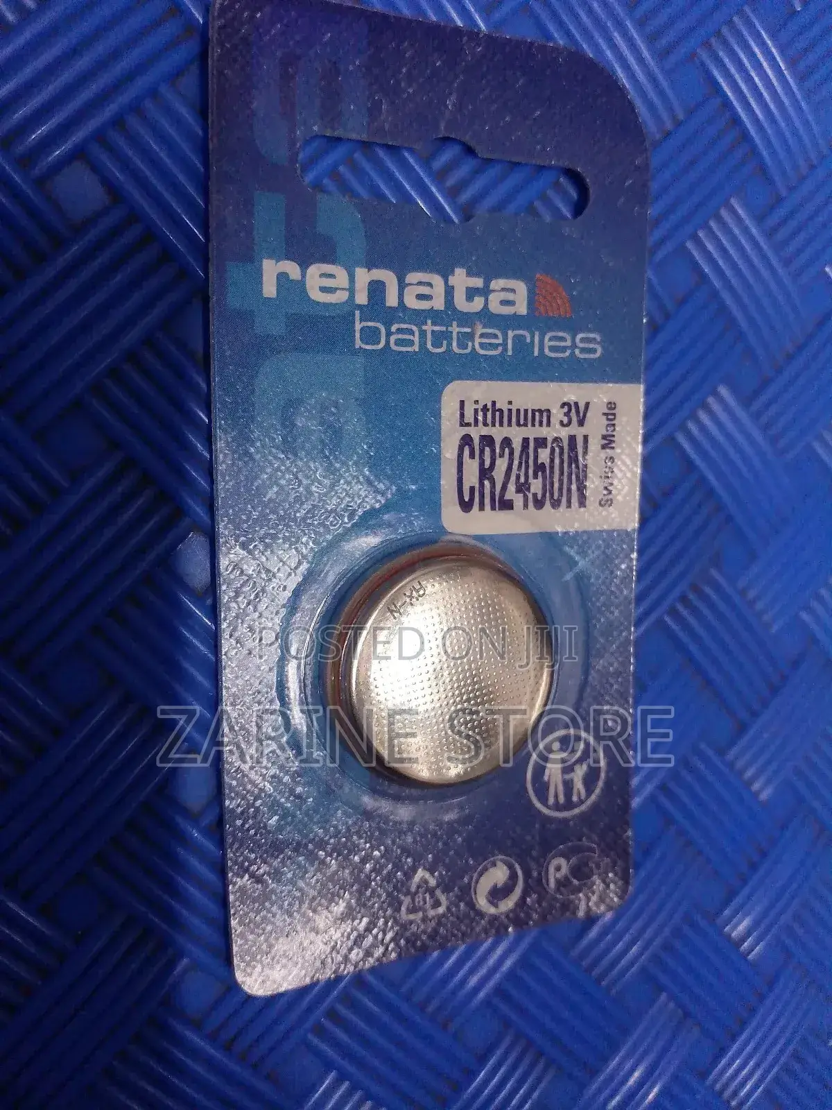 Renata Battery 3v Cr2450n Lithium