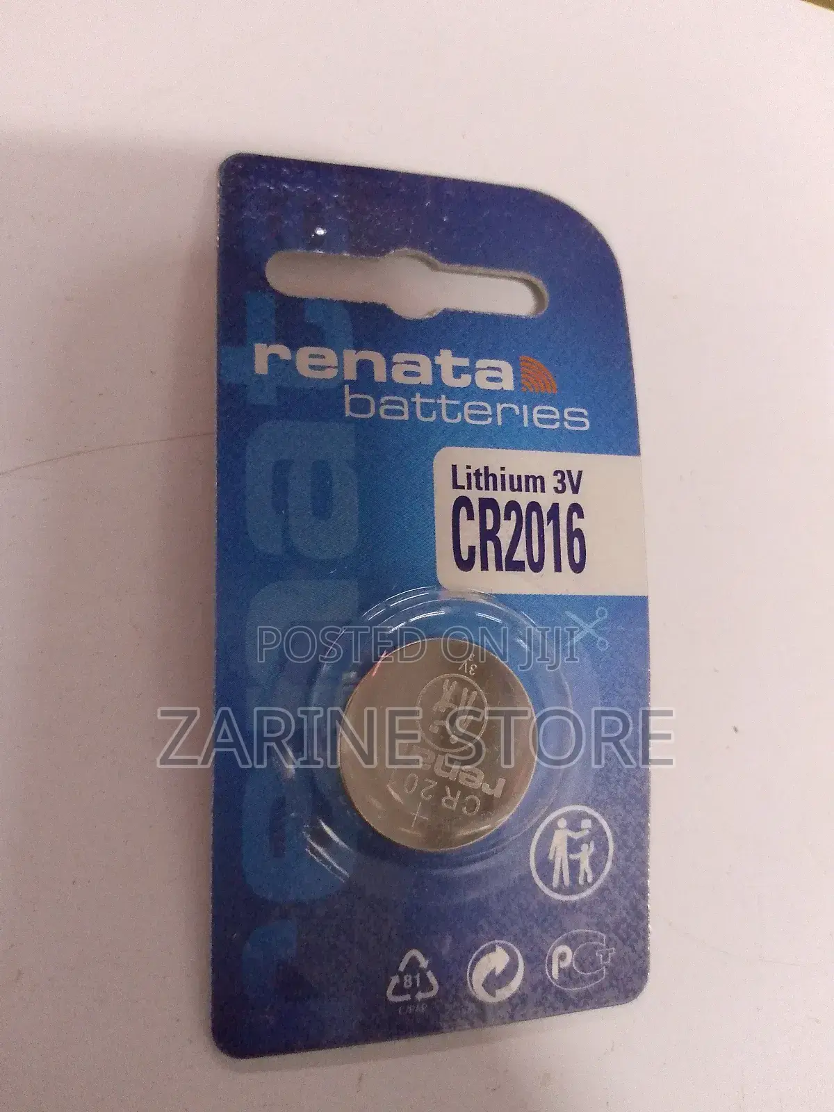 Renata Battery Cr2016 Lithium 3v