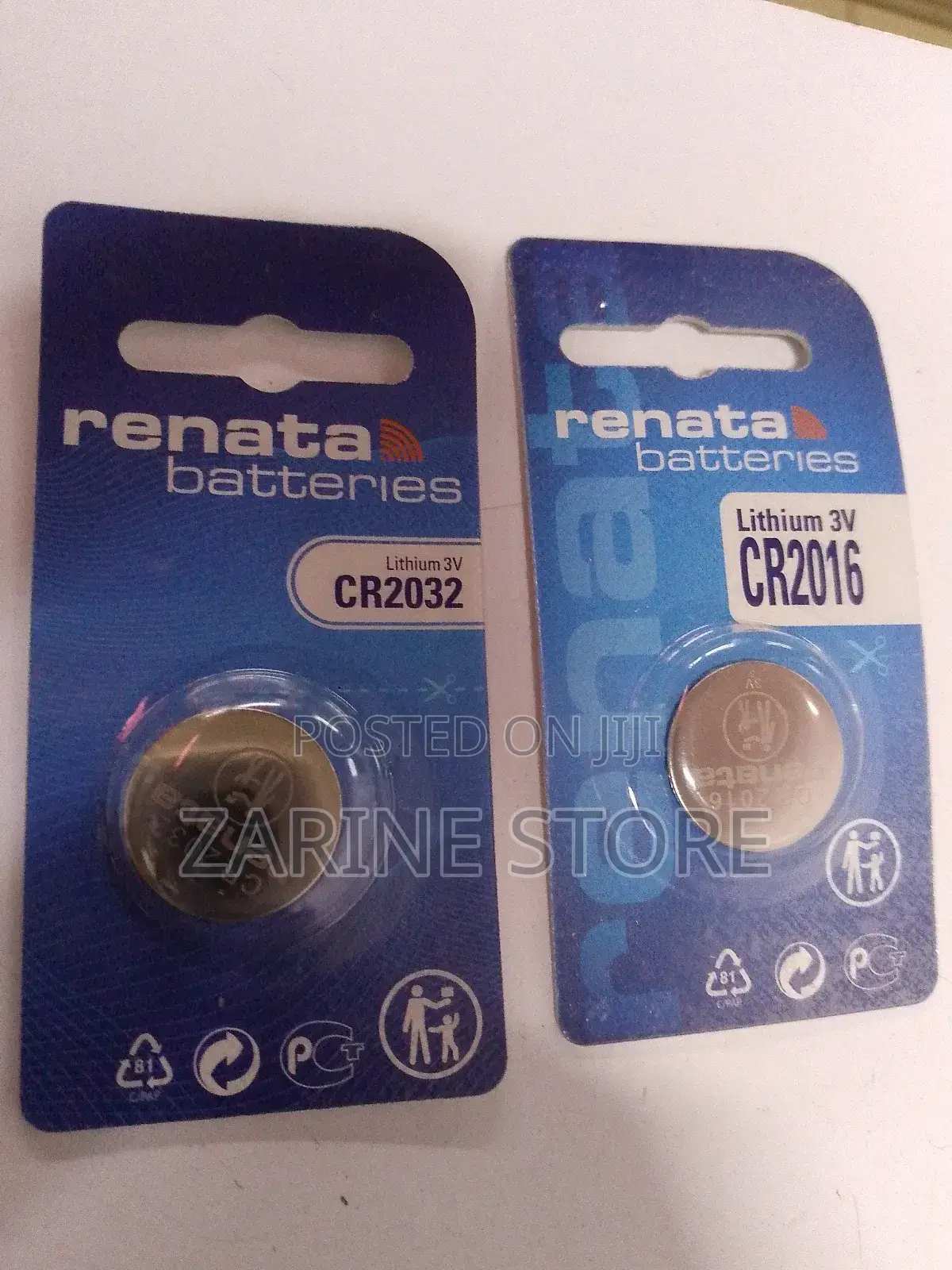 Renata Batteries Lithium 3v Cr2032 Cr2016