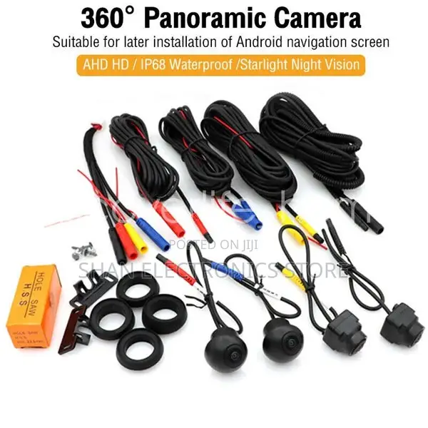 360 Degree Car 1080p Hd Car Backup Camera System