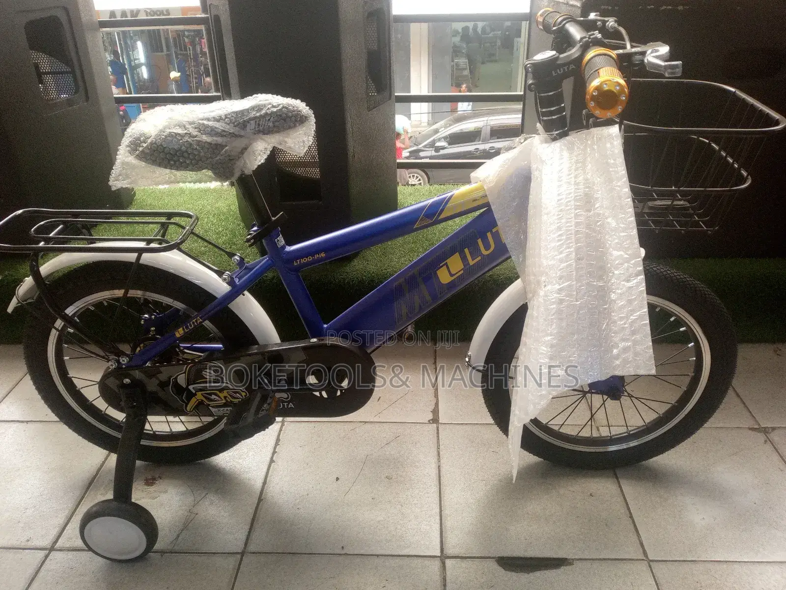 Luta Size 16 Blue Kids Bicycle