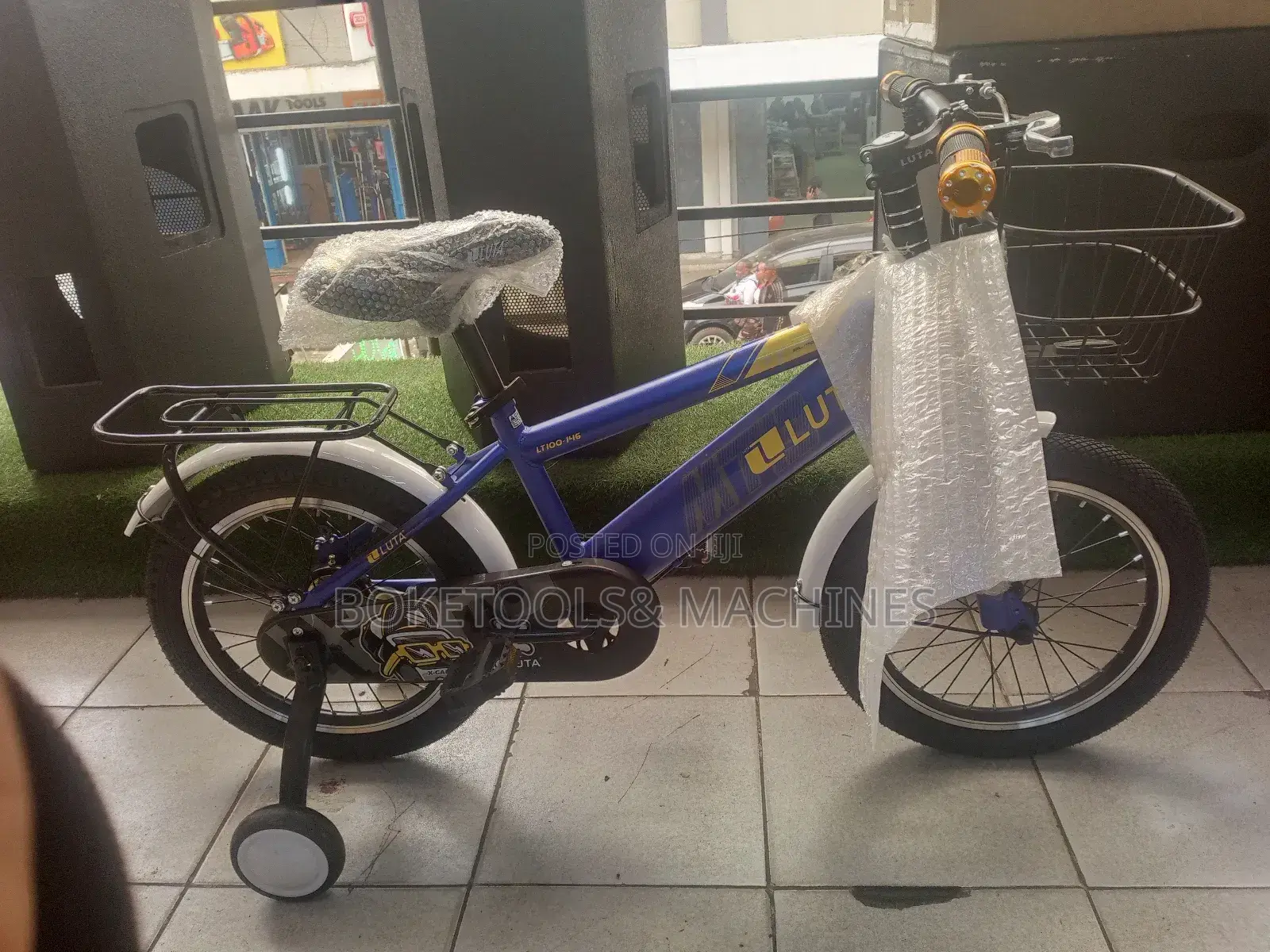 Luta Size 16 Blue Kids Bicycle