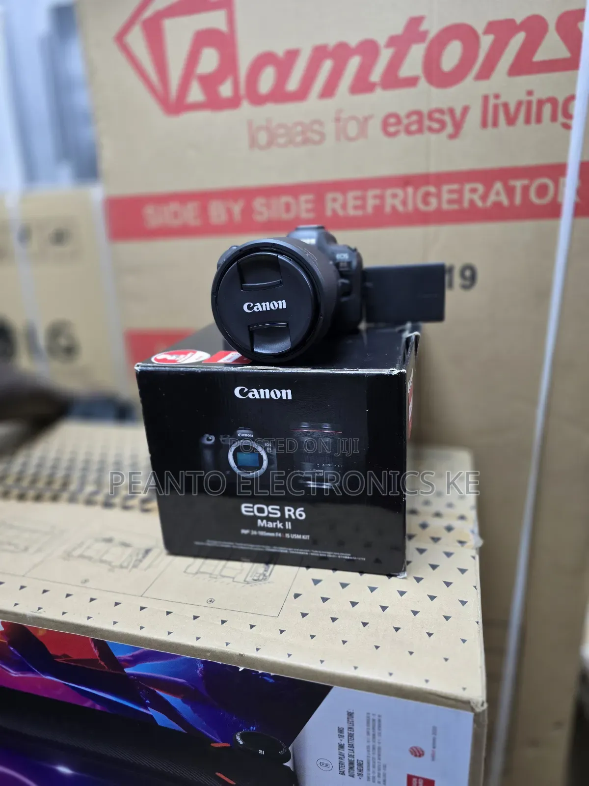 Canon Eos R6 Markii Camera 24-105mm F/4 Lens