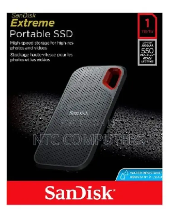 Sandisk E61 External Portable SSD 1tb