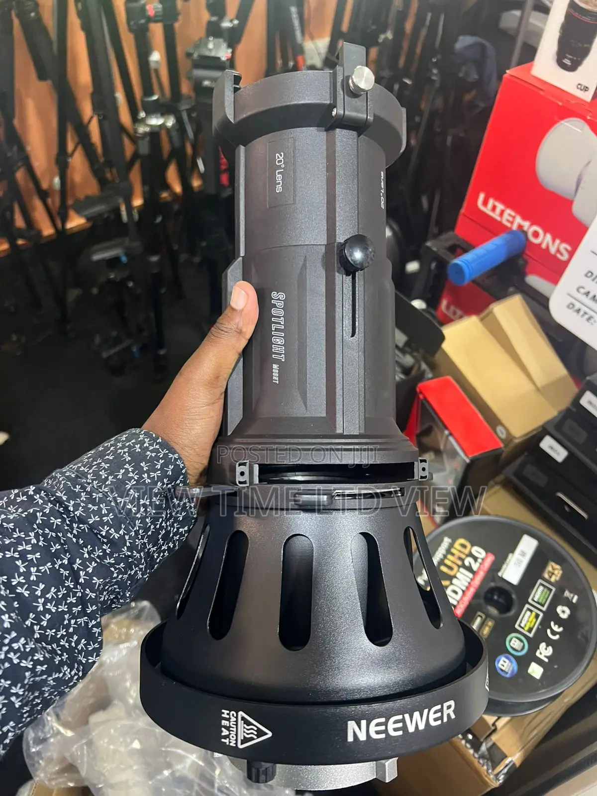 Neewer Ls-39 20° Spotlight Snoot With Bowens Mount