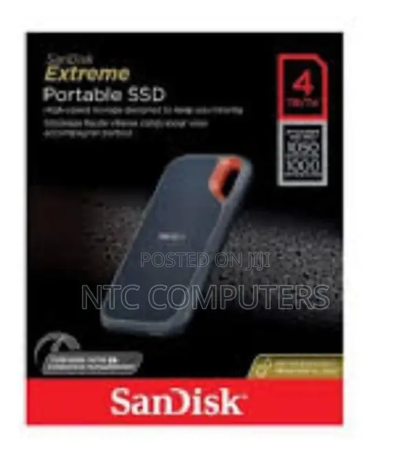 Sandisk E81 4tb Extreme Portable External SSD V2