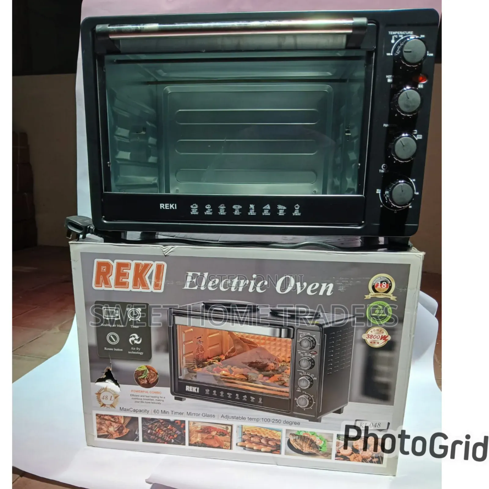 48 Litres Heavy Duty Reki Electric Oven