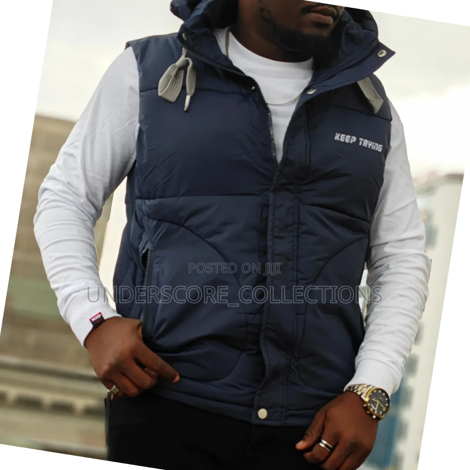 Sleeveless Men Jackets