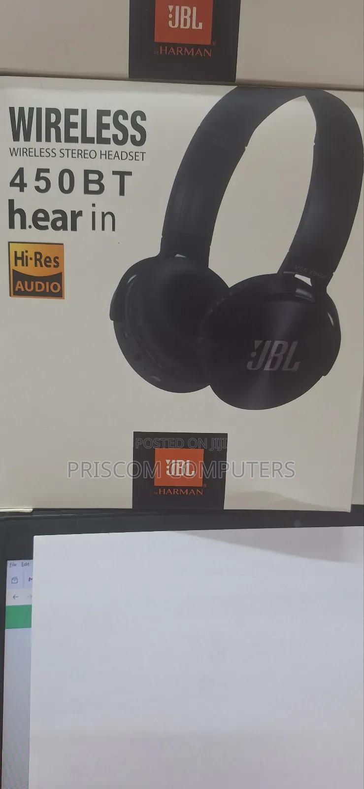 450bt Hear in JBL Wireless Headphone Headset