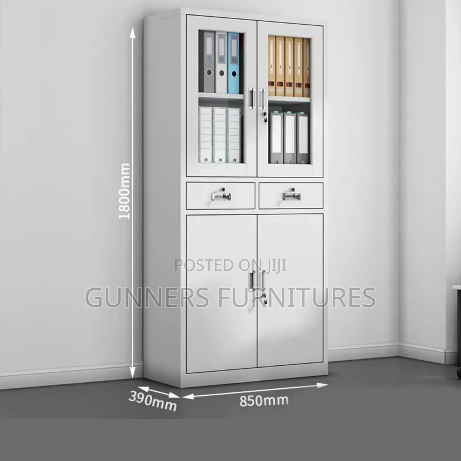 Metallic Office Cabinet