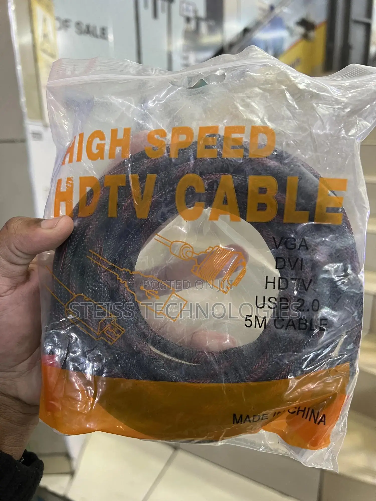 5metres Hdmi Thread Cables