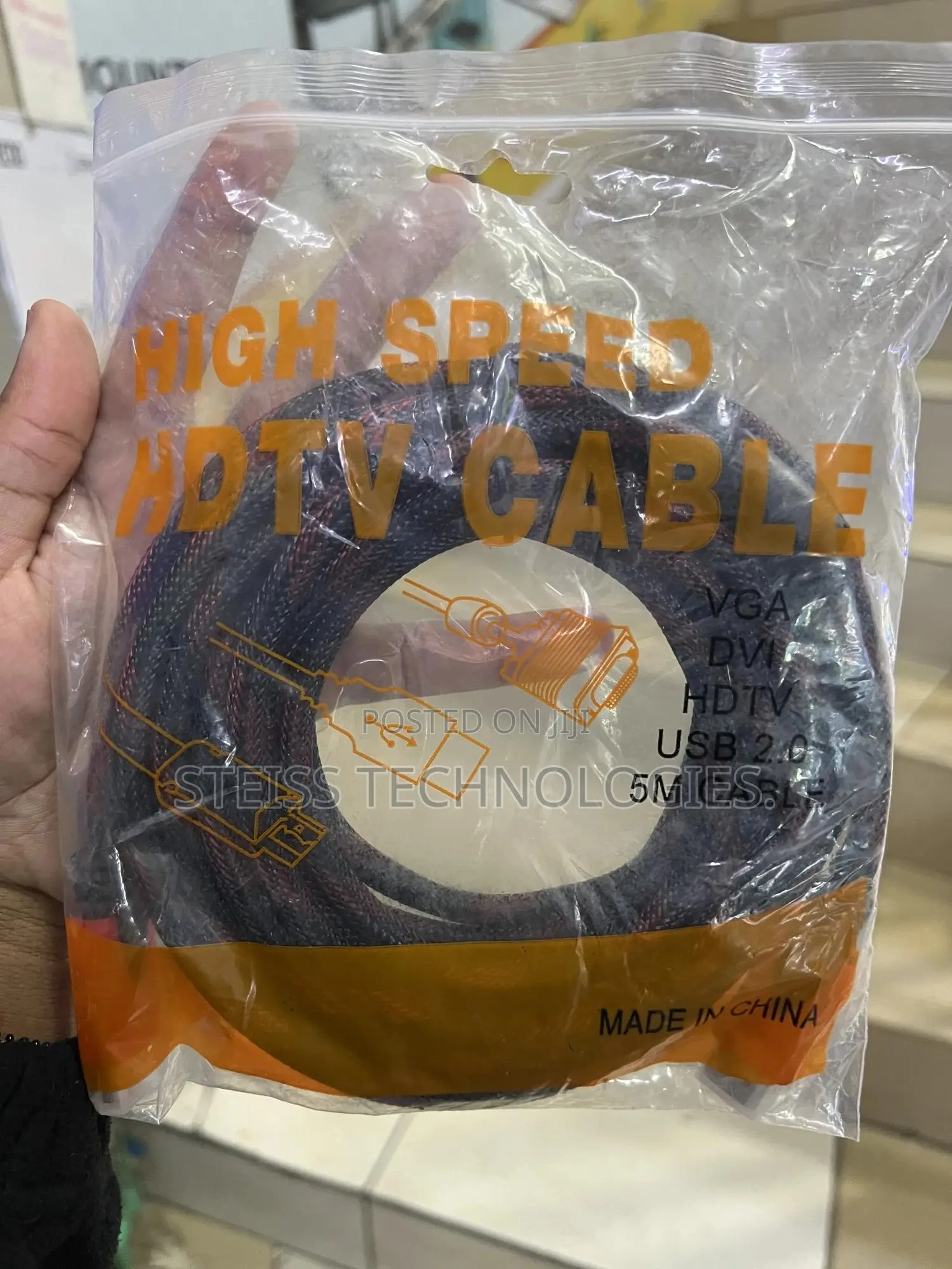 5metres Hdmi Thread Cables