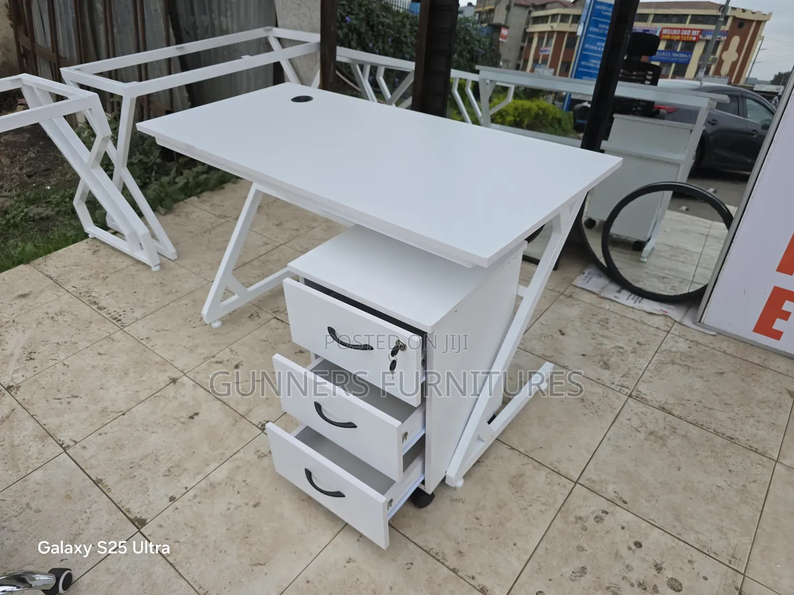 Combo Desk And Pedestal.