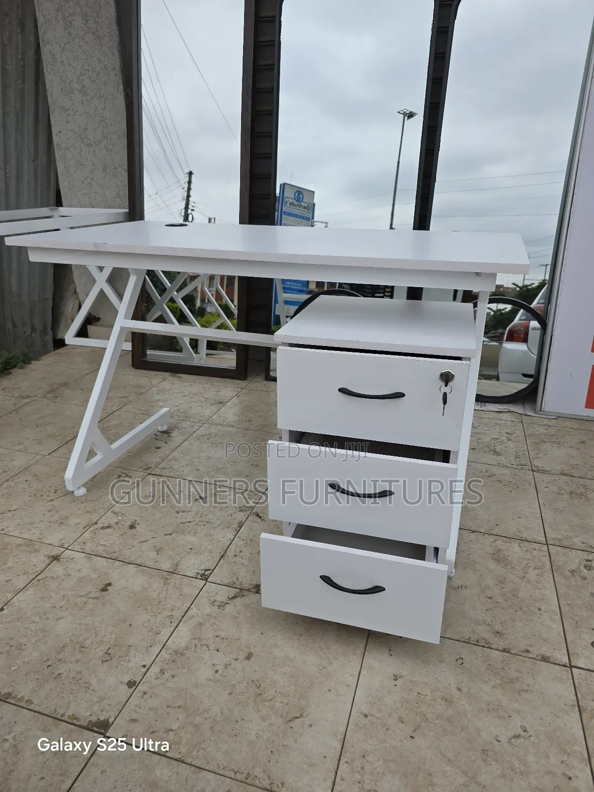 Combo Desk And Pedestal.