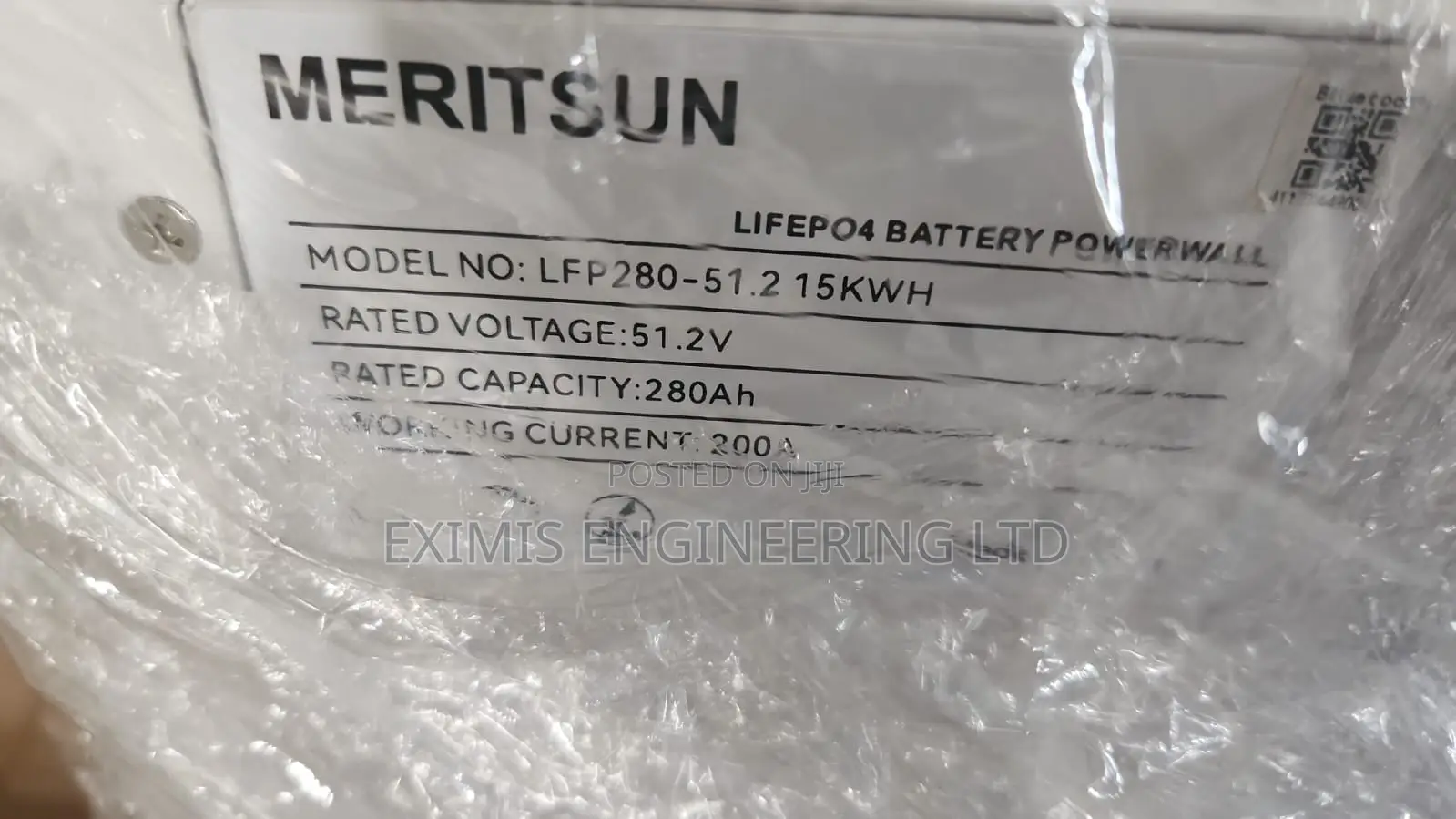 Meritsun Lithium Battery LFP 15kwh 51.2v