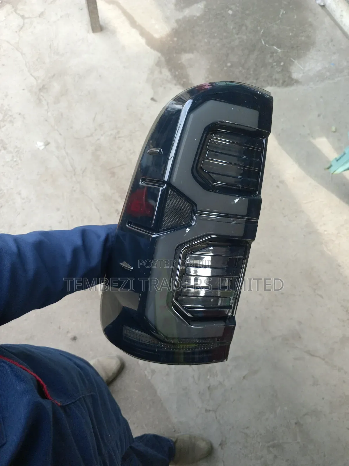 Aftermarket Smocked Tail Lamp Light Toyota Hilux Vigo