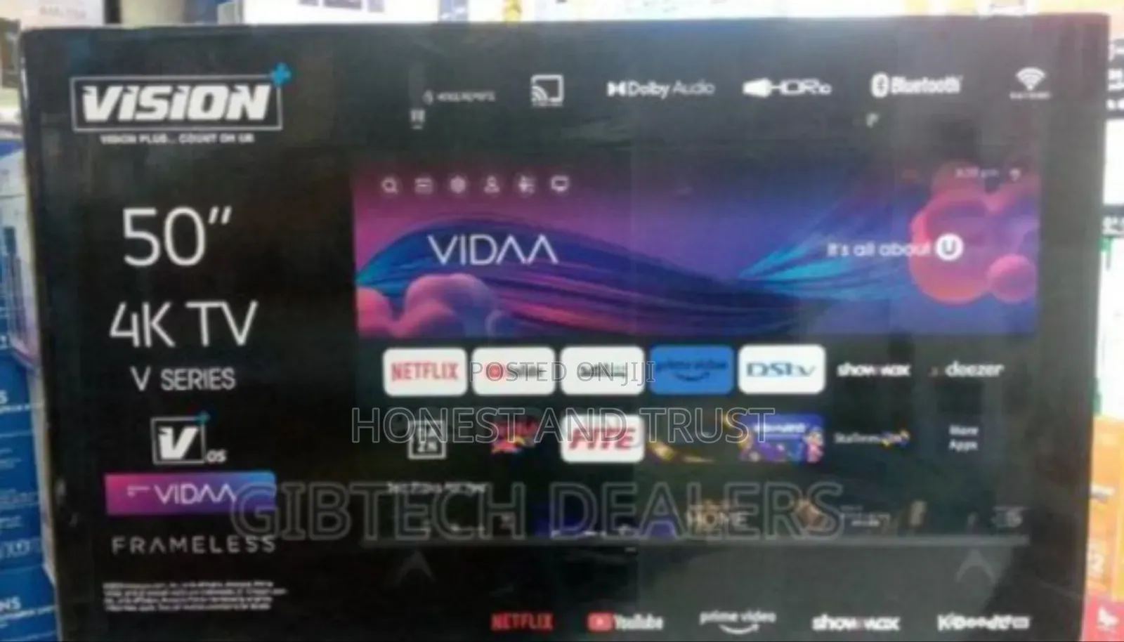 Vision 50 Inches Vidaa Tv