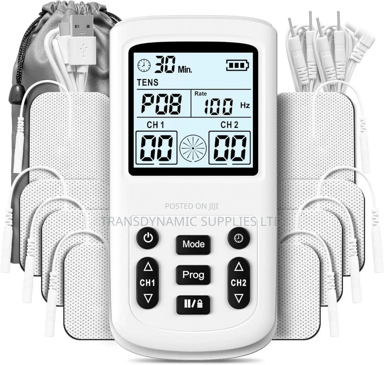 Double Channel Tens Massager