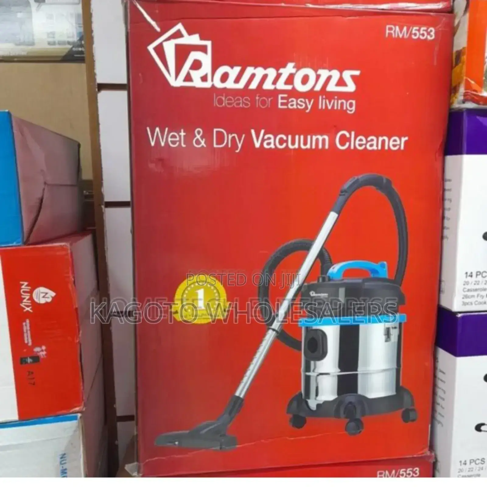 21litres Ramtons Wet and Dry Vacuum Cleaner