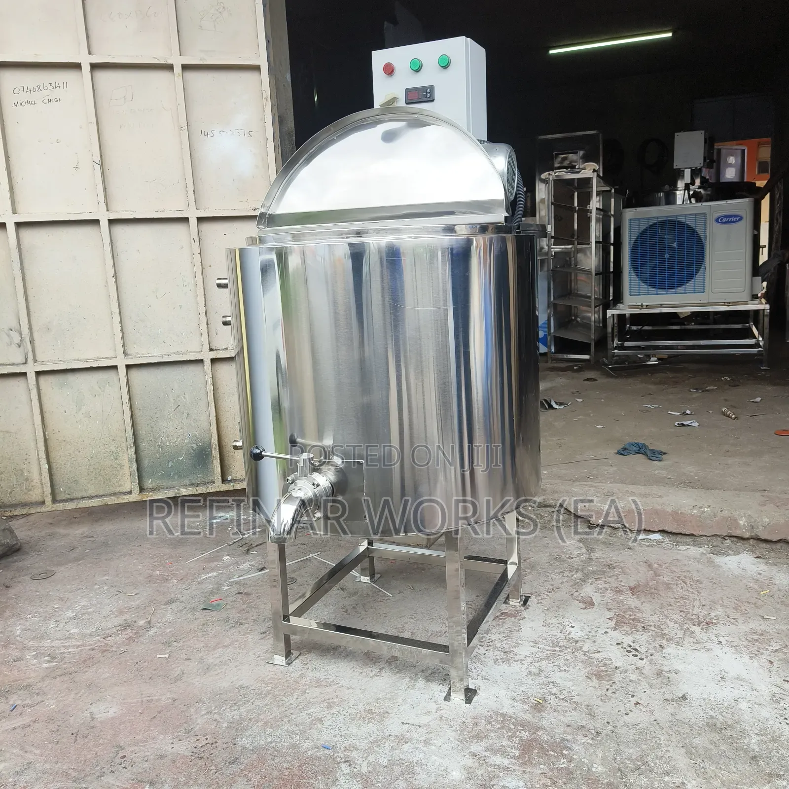 Small Scale Milk Pasteurizer – (100l–300l Units)