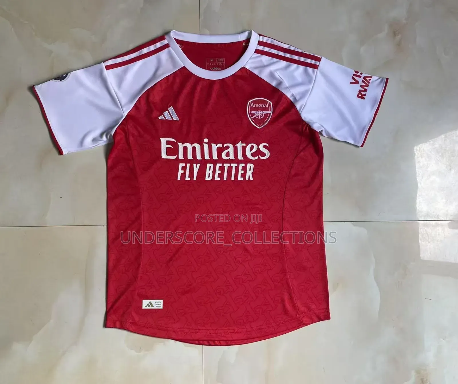 Arsenal Red Jersey Tees
