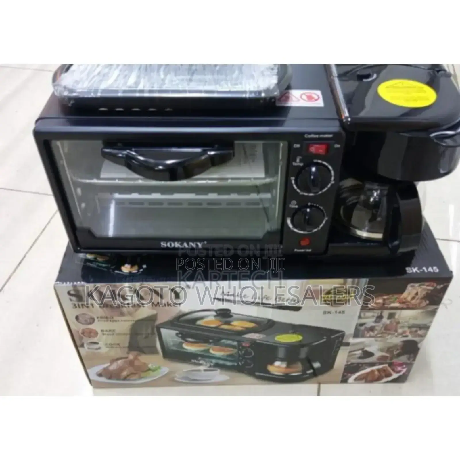 Sokanny 3in1 Breakfast Maker