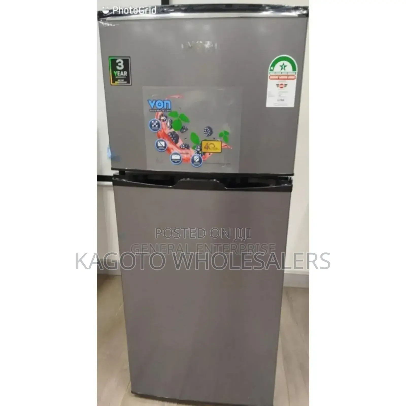 One Star - Von 175litres Fridge. 3year Warranty