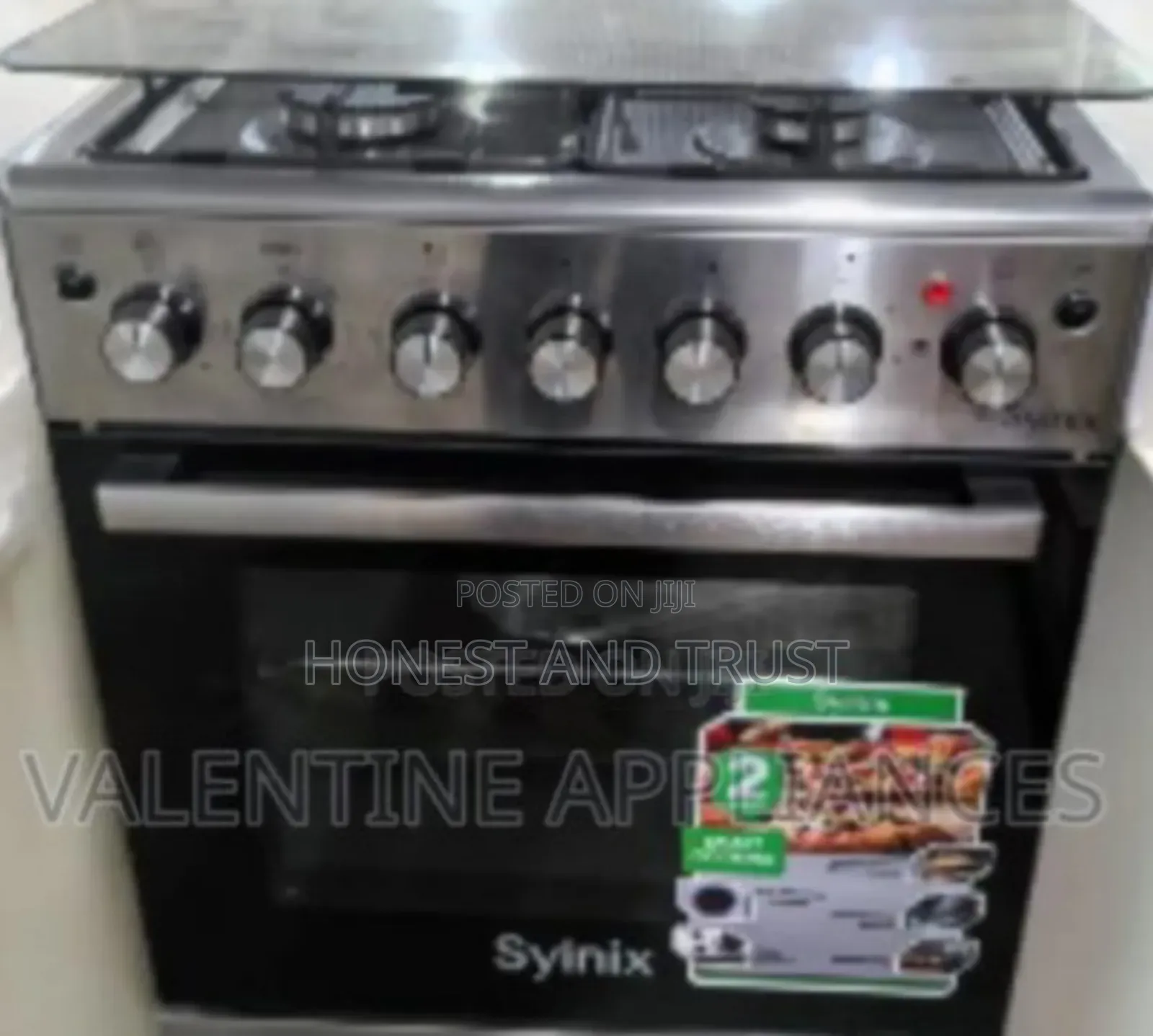 Syinix 60by60 Standing Cooker